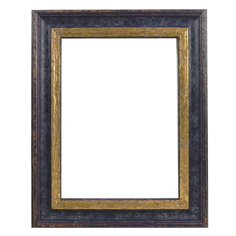 Picture Frame - Woodland Blue Gold