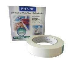 Acid free self adhesive tape