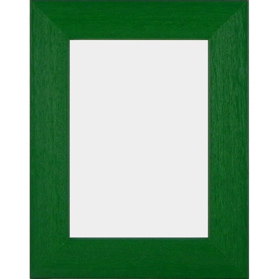 Solid Wood Scratched Grain Picture Frame Green