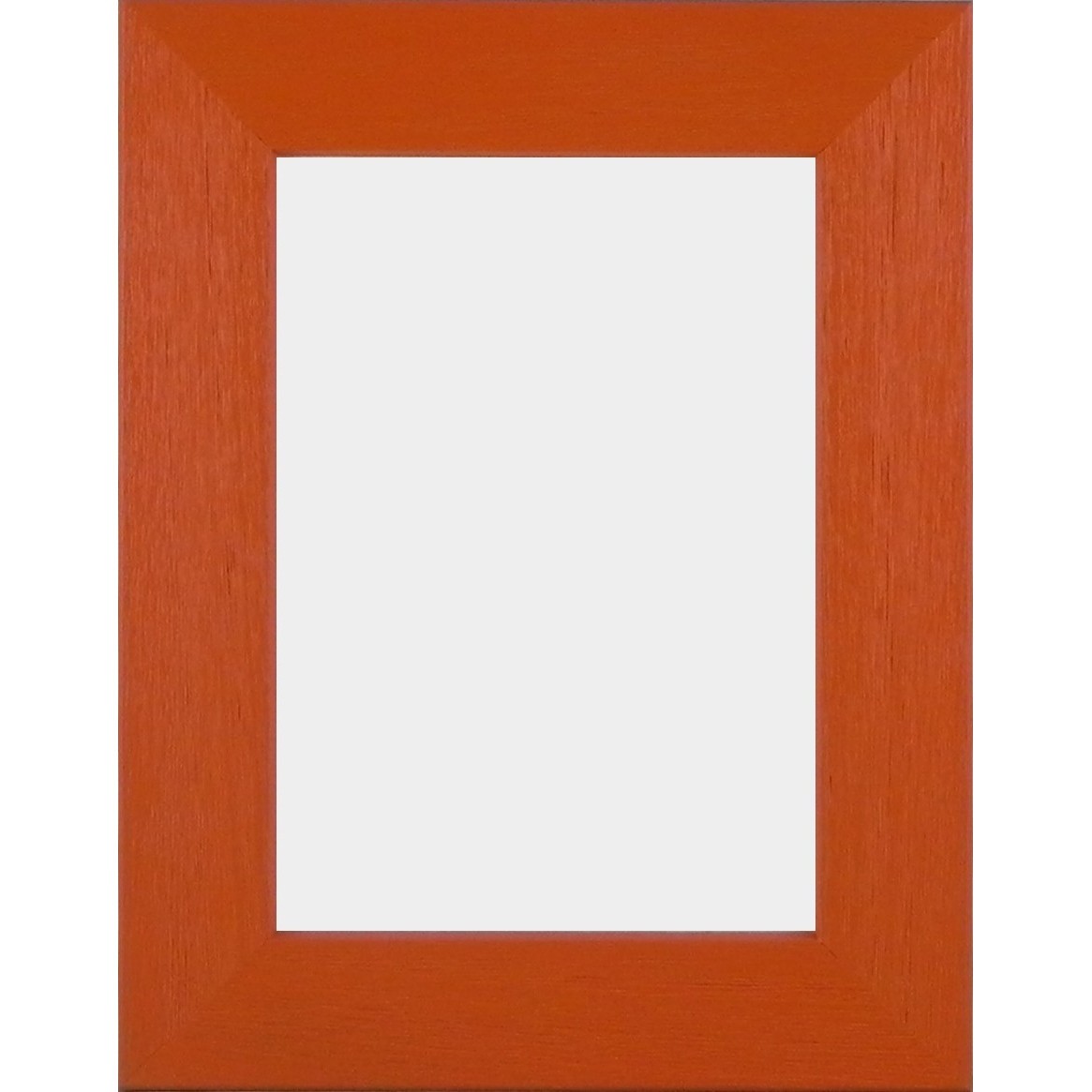 Solid Wood Scratched Grain Picture Frame Orange