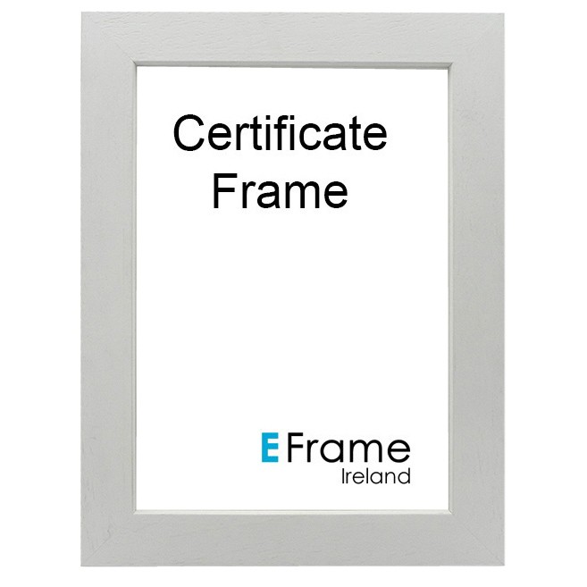 Poster Frame Open Grain White