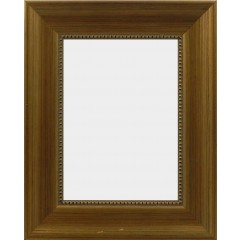 Picture Frame Beaded Edge Gold