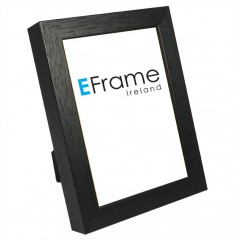 Picture Frame Black Open Grain 19mm Photo Frame