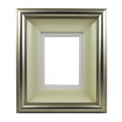 Picture Frame Artist Frame Silver Cream White