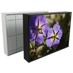 Picture Frame Black Float Frame - with Foam Board