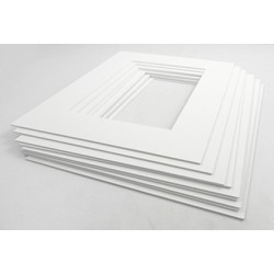 White Core Mount - 10 Pack