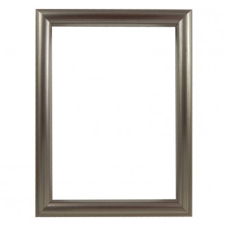 Picture Frame Bull Nose Silver