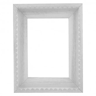 Picture Frame - Chic White Frill