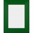 Solid Wood Scratched Grain Picture Frame Green