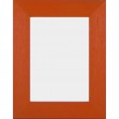 Solid Wood Scratched Grain Picture Frame Orange