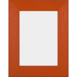 Solid Wood Scratched Grain Picture Frame Orange