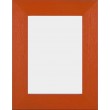 Solid Wood Scratched Grain Picture Frame Orange