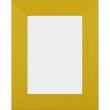 Solid Wood Scratched Grain Picture Frame Yellow