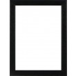 Picture Frame Flat Black Slim