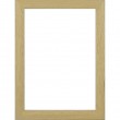 Picture Frame Square Box sm Natural Timber