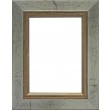 Picture Frame Rustic Antique Silver