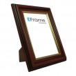 Photo Frame Brown Gold Line - economy range