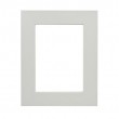 Picture Frame - Flat Open Grain White Wide