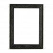 Santorini Black Whitewash Picture Frame
