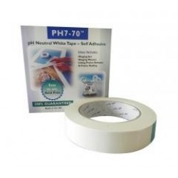 Acid free self adhesive tape
