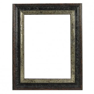 Picture Frame - Woodland Black Silver