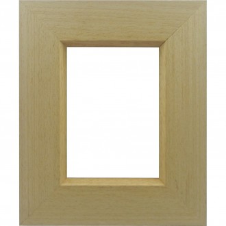 Picture Frame Flat Case Natural Timber