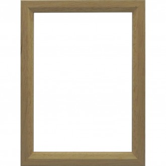 Picture Frame Slim Natural with chamfer