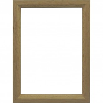 Picture Frame Slim Natural with chamfer