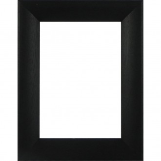 Picture Frame Bevel Washed Black