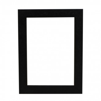 Picture Frame - Open Grain Black Box 21
