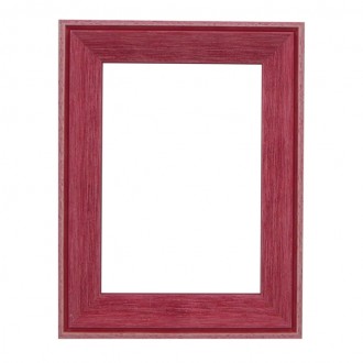 Santorini Red Whitewash Picture Frame