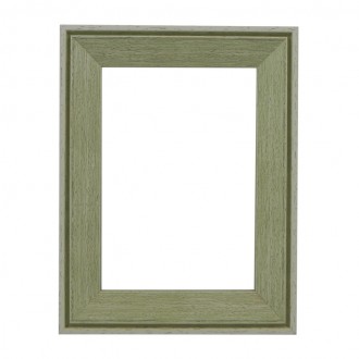 Santorini Lime Green Whitewash Picture Frame