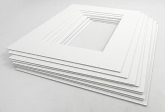 White Core Mount - 10 Pack