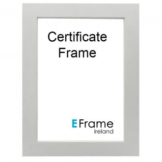 Poster Frame Open Grain White